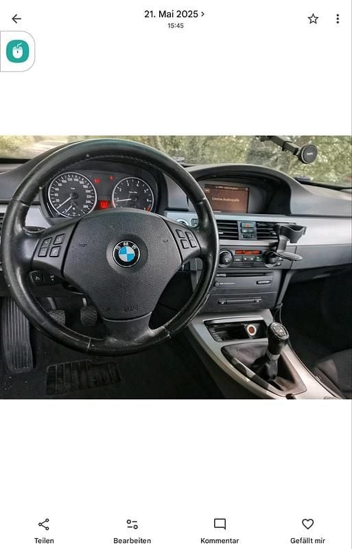 Gebraucht BMW 320 150 PS (110 kW) 2007 Schwarz Kombi