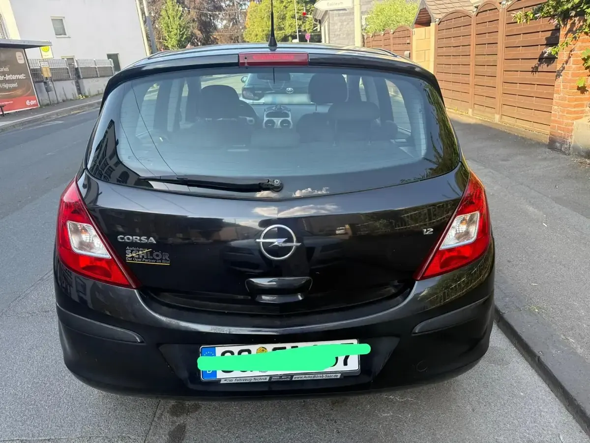 Gebraucht Opel Corsa 80 PS (58 kW) 2007 Schwarz Kleinwagen