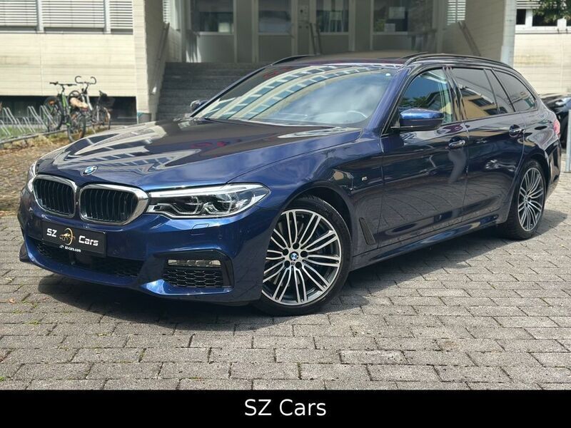 Blau Gebraucht 2018 BMW 540 M Sport Kombi | 31.900 € (Guter Preis) - Bild 1/4