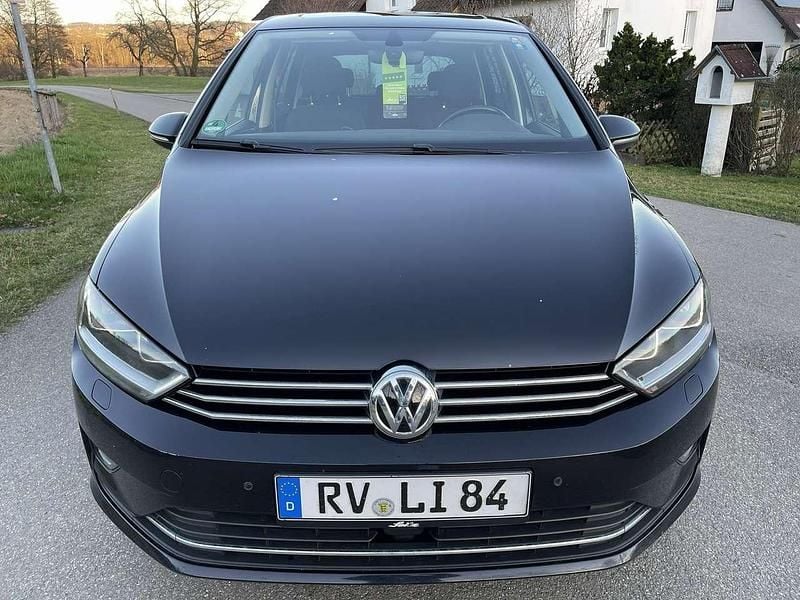Gebraucht VW Golf Sportsvan Sound 125 PS (91 kW) 2017 Schwarz Van / Kleinbus