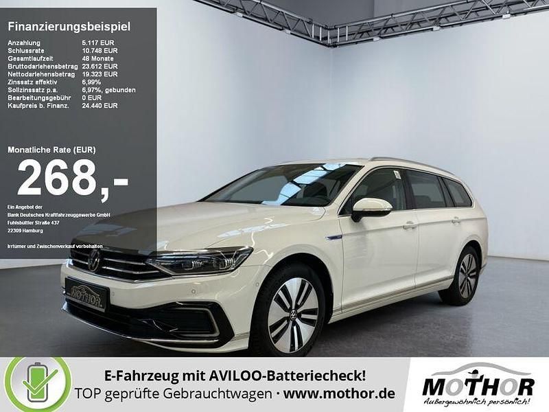 Pure white Gebraucht 2021 VW Passat GTE Kombi | 24.130 € (Guter Preis) - Bild 1/4
