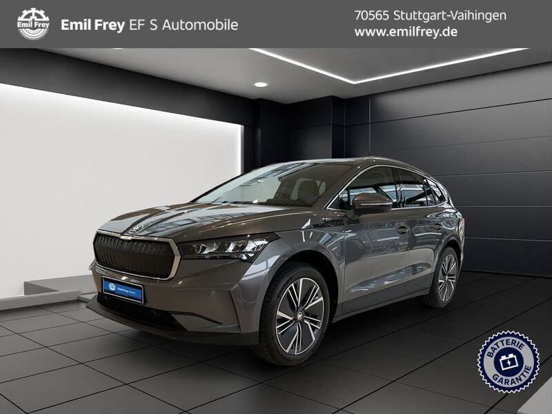 Graphitegrau metallic Neu 2025 Skoda Enyaq iV SportLine SUV | 53.900 € (Guter Preis) - Bild 1/3