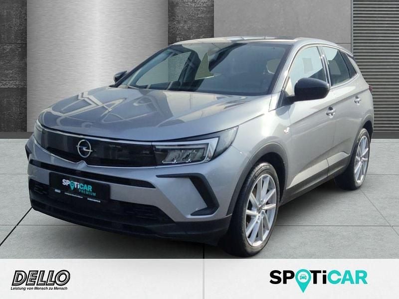 Gebraucht Opel Grandland X 131 PS (96 kW) 2021 Kontrast grau/quarz silber SUV