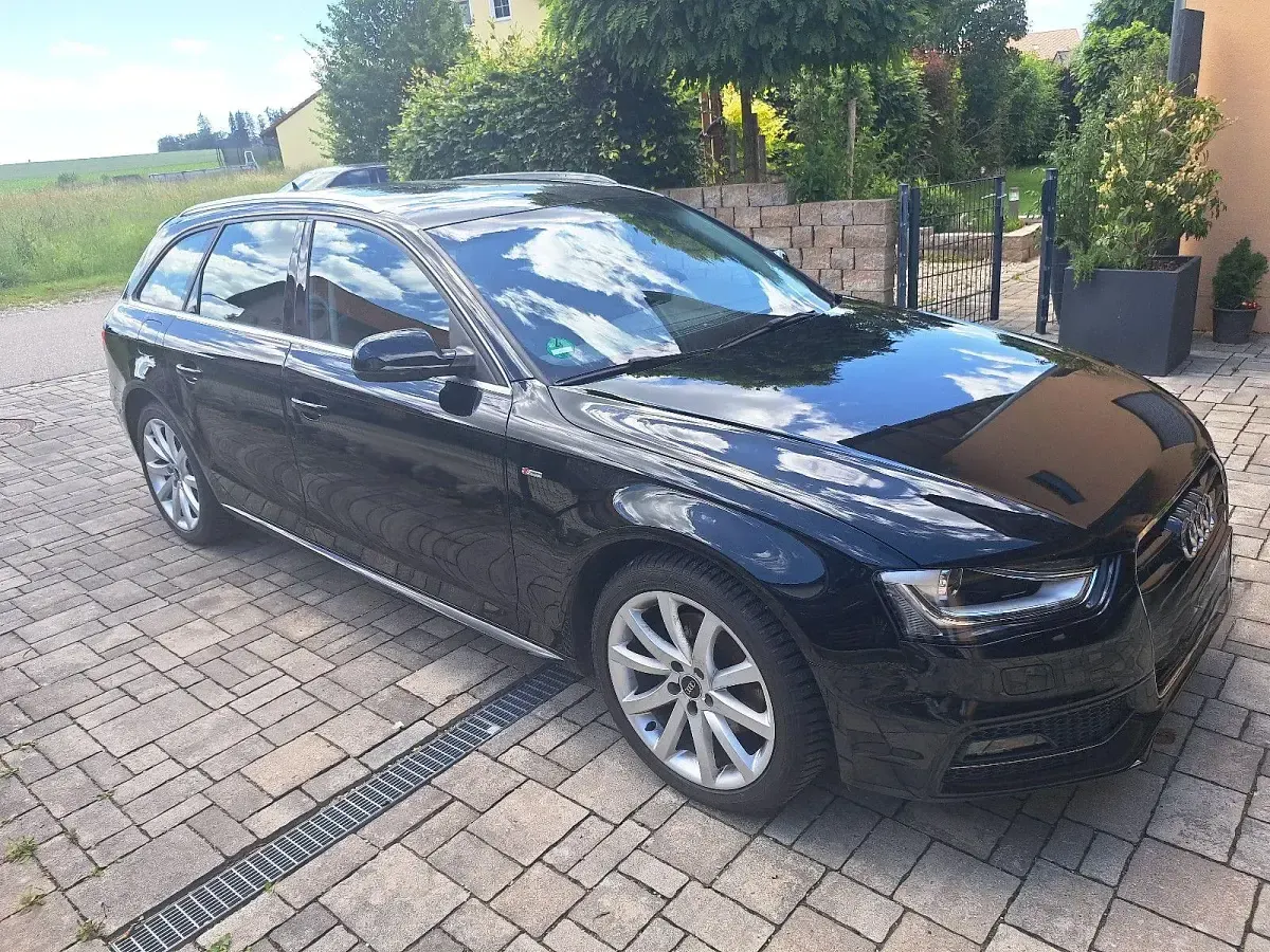 Gebraucht Audi A4 S-Line 170 PS (125 kW) 2015 Schwarz Kombi