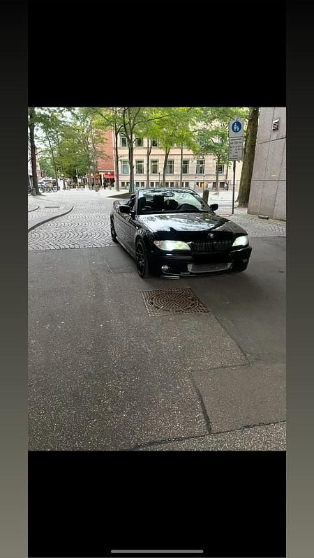 Schwarz Gebraucht 2005 BMW 318 Cabriolet Cabrio | 6.000 € (Guter Preis) - Bild 1/3
