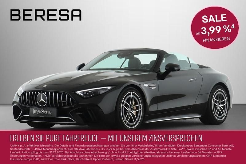 Schwarz Gebraucht 2024 Mercedes SL63 AMG Premium Plus Cabrio | 123.980 € - Bild 1/4