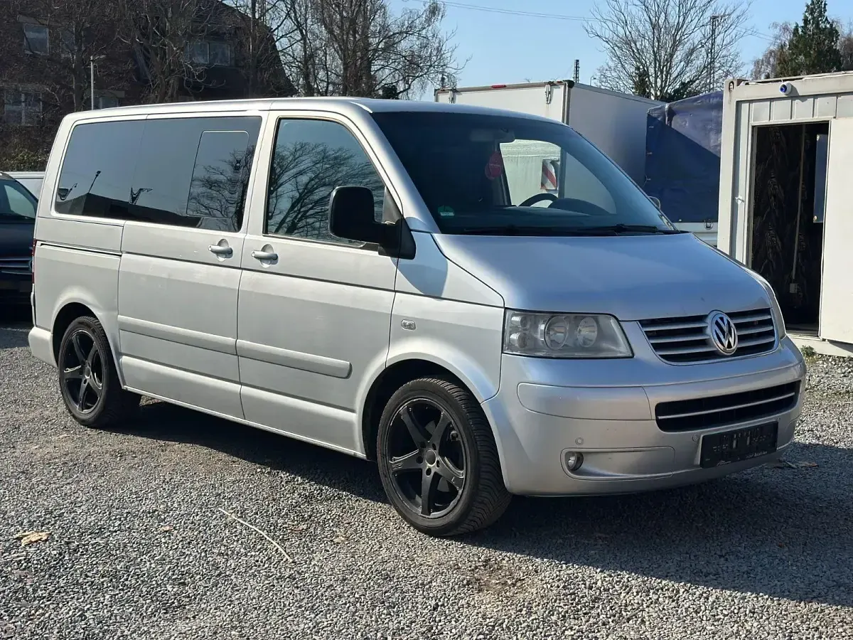 Używany VW T5 Comfortline 131 KM (96 kW) 2006 Srebrny Van