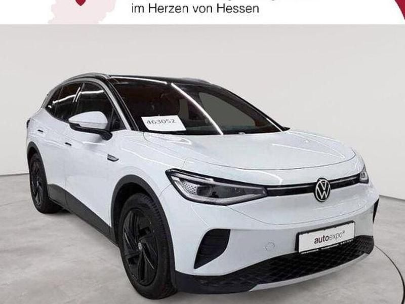Gletscherweiß metallic / dach schwarz Gebraucht 2021 VW ID.4 Pro SUV | 21.290 € (Guter Preis) - Bild 1/4