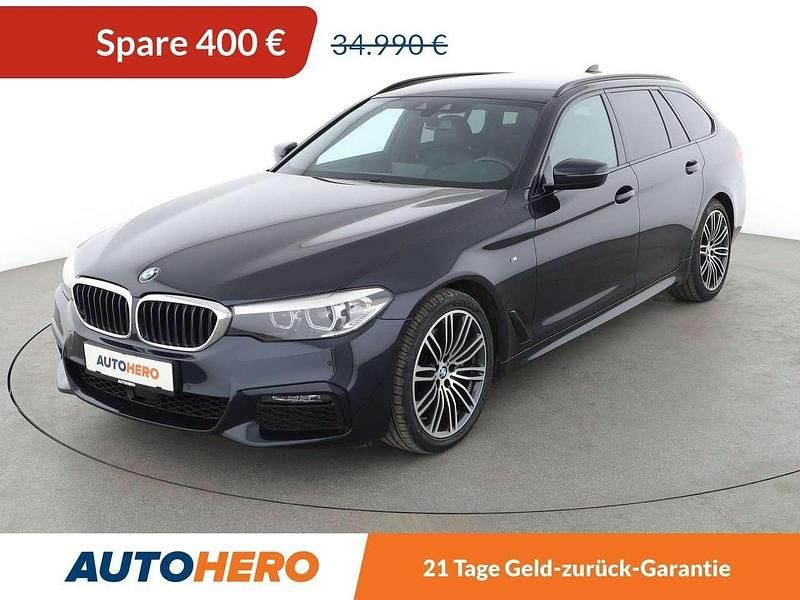 Carbonschwarz Gebraucht 2020 BMW 530 M Sport Kombi | 34.590 € (Guter Preis) - Bild 1/3