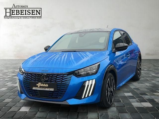 Blau Gebraucht 2024 Peugeot 208 GT Kleinwagen | 24.990 € - Bild 1/4