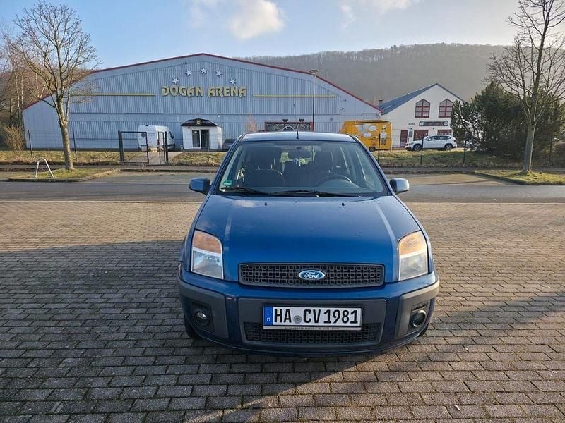 Gebraucht Ford Fusion Style 80 PS (58 kW) 2008 Blau Kleinwagen