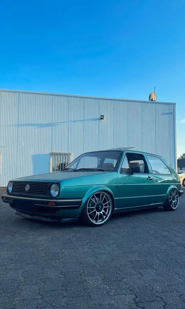 Gebraucht VW Golf 135 PS (99 kW) 1984 Grün Coupé