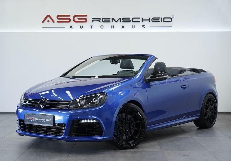 Blau Gebraucht 2014 VW Golf Cabriolet R Cabrio | 22.900 € (Teuer) - Bild 1/3