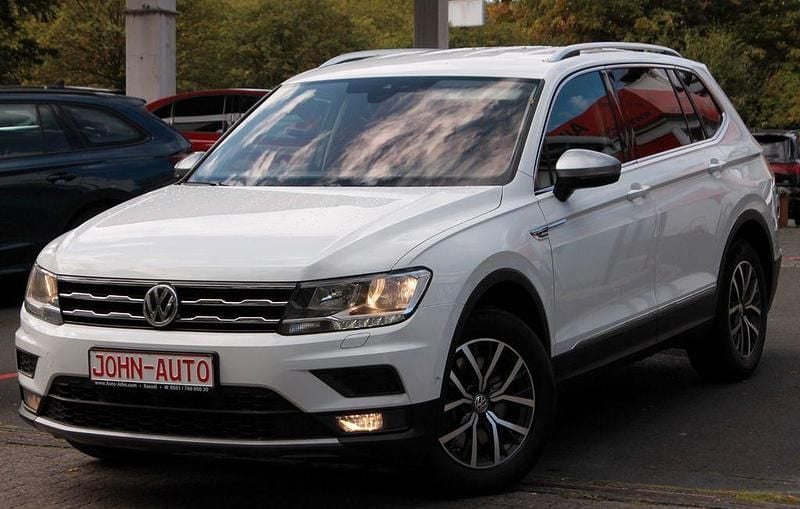Pure white Gebraucht 2018 VW Tiguan Allspace SUV | 20.900 € (Superpreis) - Bild 1/4