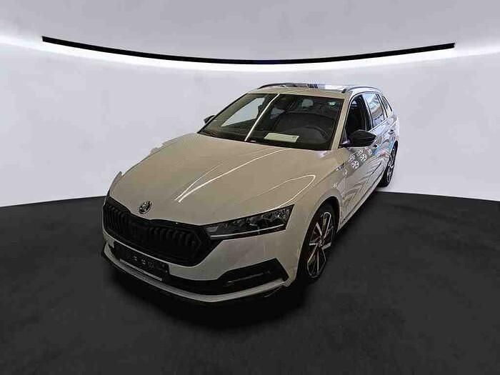 Weiß Gebraucht 2022 Skoda Octavia SportLine Kombi | 24.420 € (Fairer Preis) - Bild 1/2