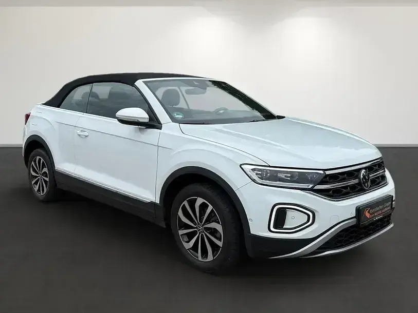 Gebraucht VW T-Roc Cabriolet Style 150 PS (110 kW) 2023 Weiß Cabrio