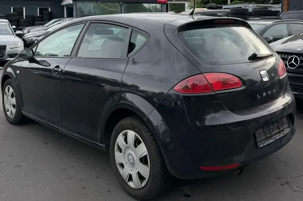 Gebraucht Seat Leon Reference 102 PS (75 kW) 2007 Schwarz Kleinwagen