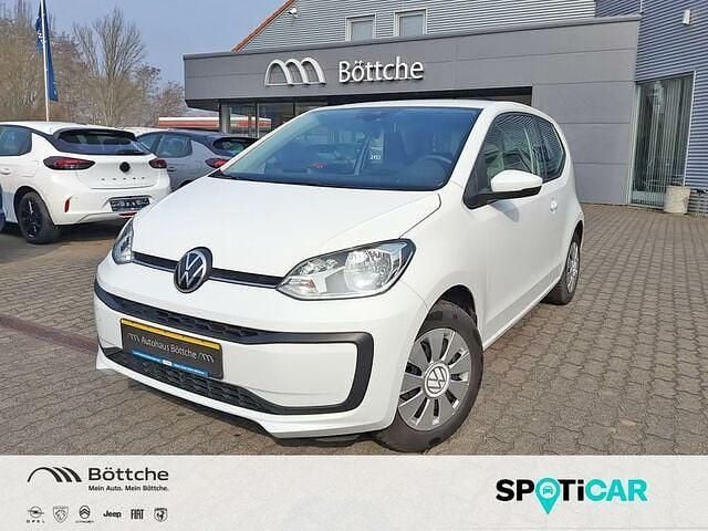 Weiß Gebraucht 2020 VW up! move up! Kleinwagen | 10.250 € (Guter Preis) - Bild 1/2