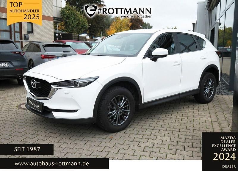 Weiß Gebraucht 2020 Mazda CX-5 Exclusive SUV | 25.700 € (Fairer Preis) - Bild 1/4