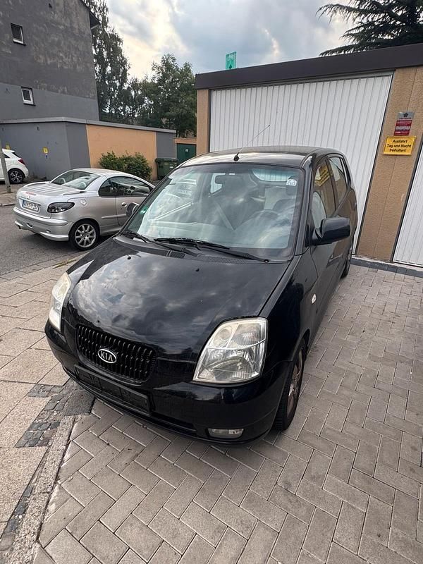 Schwarz Gebraucht 2007 Kia Picanto Kleinwagen | 650 € (Guter Preis) - Bild 1/4