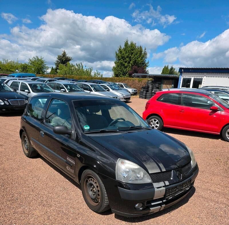 Schwarz Gebraucht 2006 Renault Clio II Limousine | 1.599 € (Guter Preis) - Bild 1/4