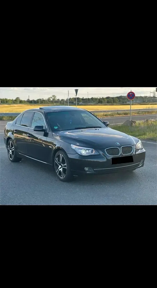Gebraucht BMW 525 218 PS (160 kW) 2008 Gelb Limousine