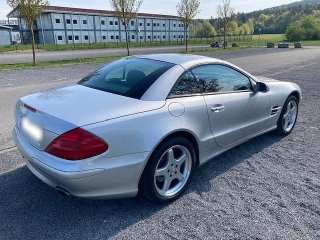 Gebraucht Mercedes SL500 306 PS (225 kW) 2002 Silber Cabrio