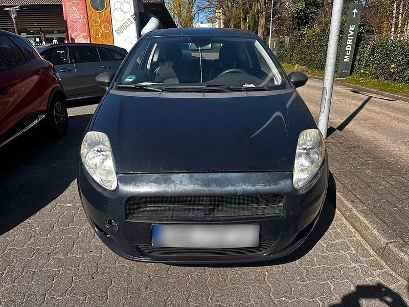 Gebraucht Fiat Punto 2007 Blau Kleinwagen