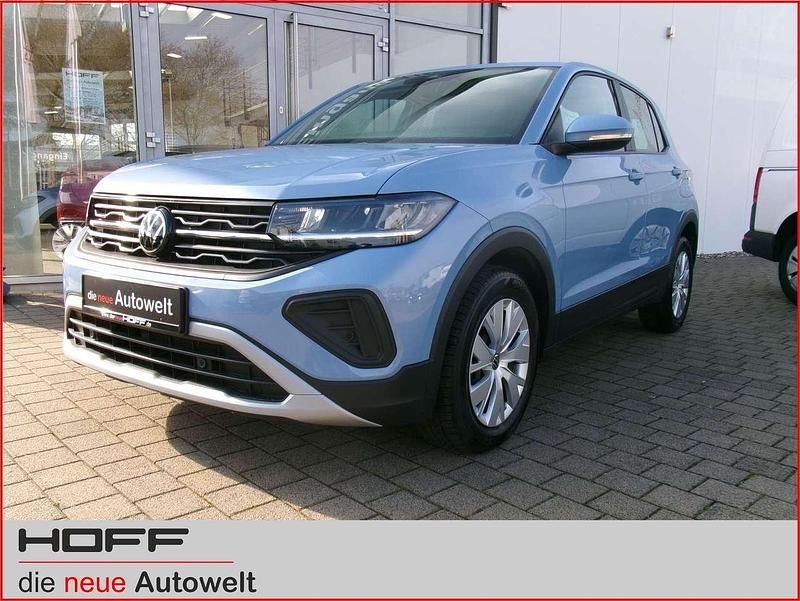 Gebraucht VW T-Cross Basis 95 PS (69 kW) 2025 Clear blue metallic SUV