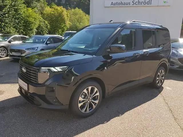 Agate schwarz Neu 2025 Ford Tourneo Courier Titanium Van / Kleinbus | 26.990 € (Fairer Preis) - Bild 1/4