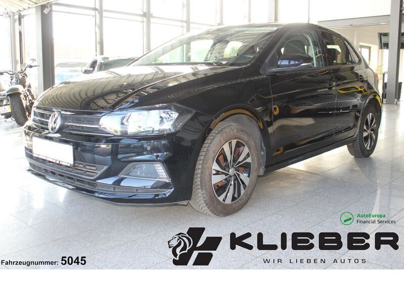 Deep black perleffekt (schwarz) Gebraucht 2020 VW Polo Comfortline Limousine | 15.470 € (Guter Preis) - Bild 1/4