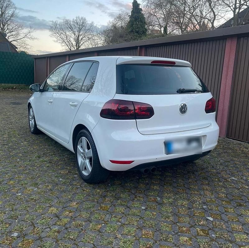 Gebraucht VW Golf VI Sport 2010 Weiß Kleinwagen