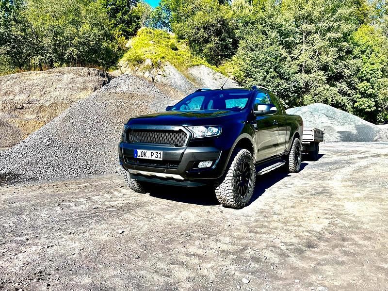 Gebraucht Ford Ranger Wildtrack 240 PS (176 kW) 2017 Schwarz Pickup