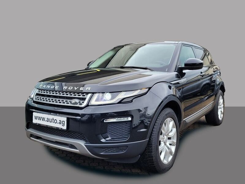 Santorini black Gebraucht 2018 Land Rover Range Rover evoque SE SUV | 34.844 € - Bild 1/4