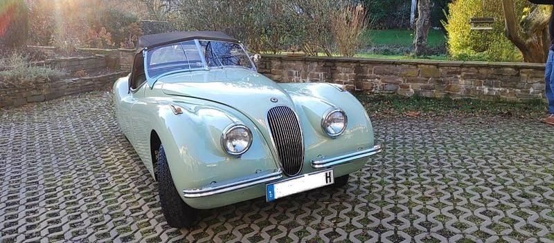 Gebraucht Jaguar XK 160 PS (117 kW) 1950 Grün Cabrio