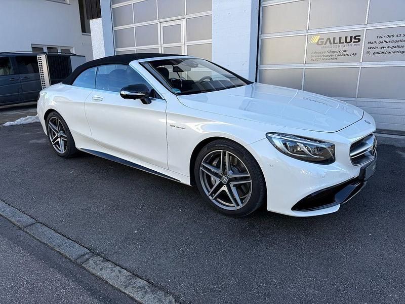 Gebraucht Mercedes S63 AMG AMG 585 PS (430 kW) 2017 Weiß Cabrio