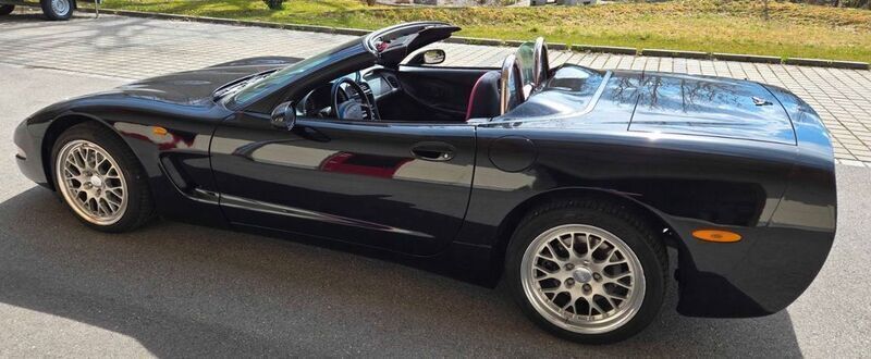 Schwarz Gebraucht 2000 Corvette C5 Cabrio | 28.000 € (Fairer Preis) - Bild 1/4