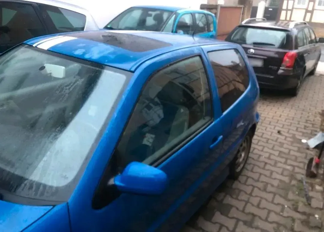 Gebraucht VW Polo 2001 Blau Kleinwagen