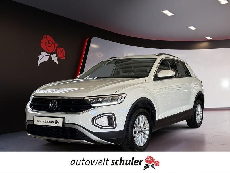Pure white Gebraucht 2022 VW T-Roc Life SUV | 24.980 € (Fairer Preis) - Bild 1/4