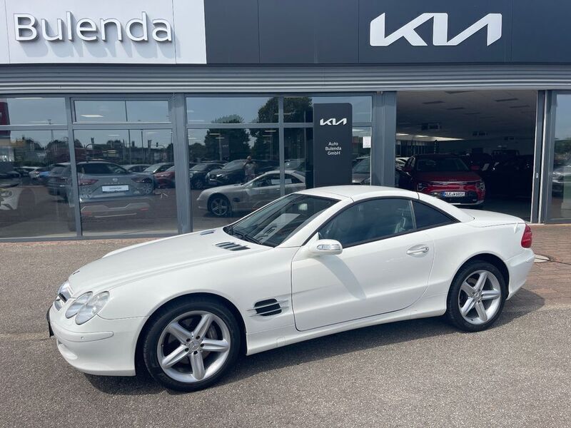 Alabasterweiss unilack Gebraucht 2005 Mercedes SL500 Cabrio | 27.970 € (Teuer) - Bild 1/4