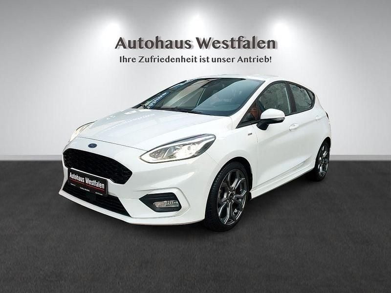 Weiß Gebraucht 2020 Ford Fiesta ST-Line Kleinwagen | 12.290 € (Fairer Preis) - Bild 1/4