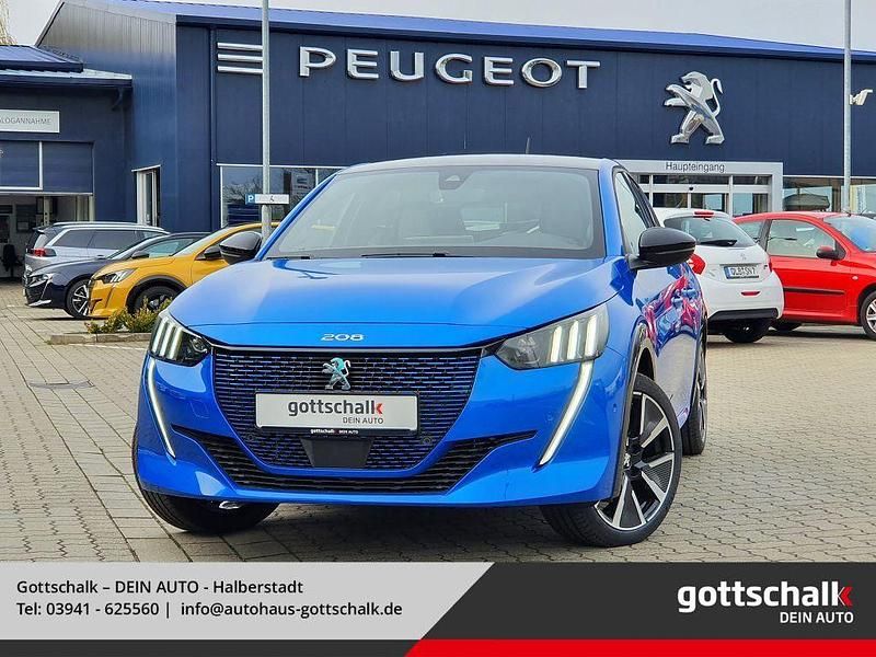 Gebraucht Peugeot e-208 GT 100 kW (136 PS) 2021 Blau Kleinwagen