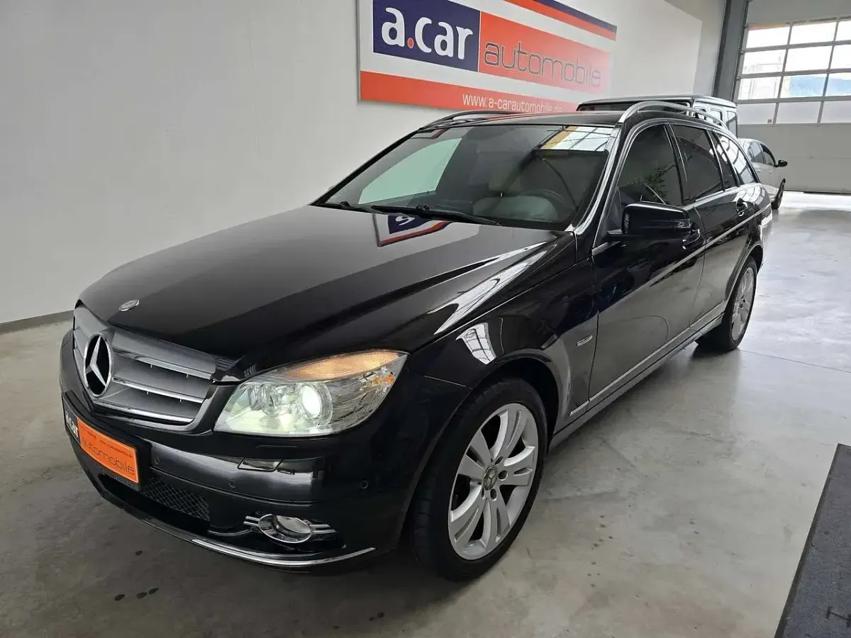 Gebraucht Mercedes C350 Avantgarde 272 PS (200 kW) 2008 Obsidianschwarz  metalliclack Kombi