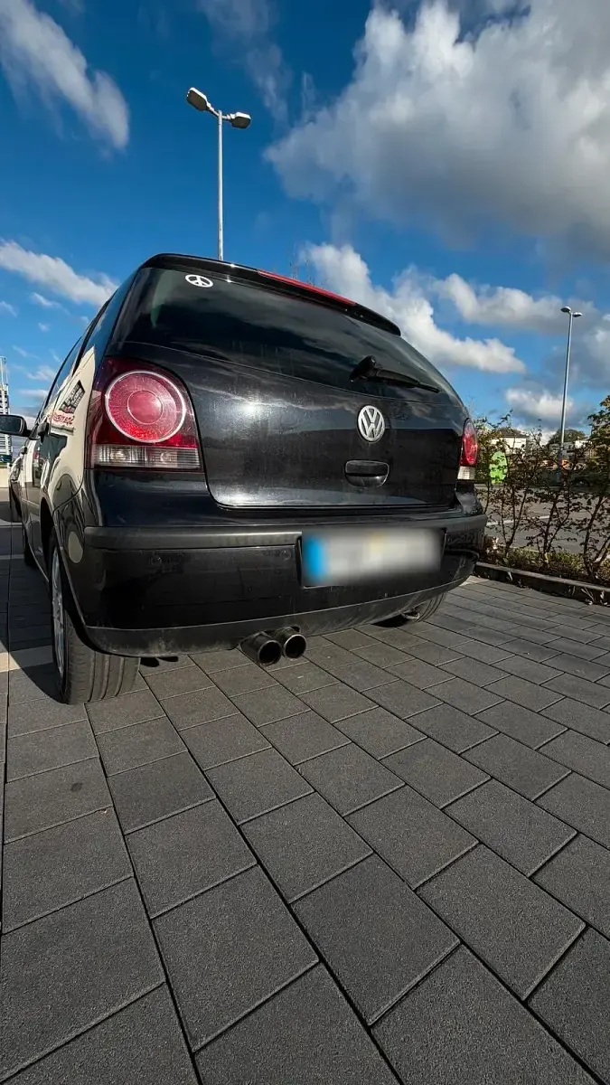 Gebraucht VW Polo 85 PS (62 kW) 2009 Schwarz Kleinwagen