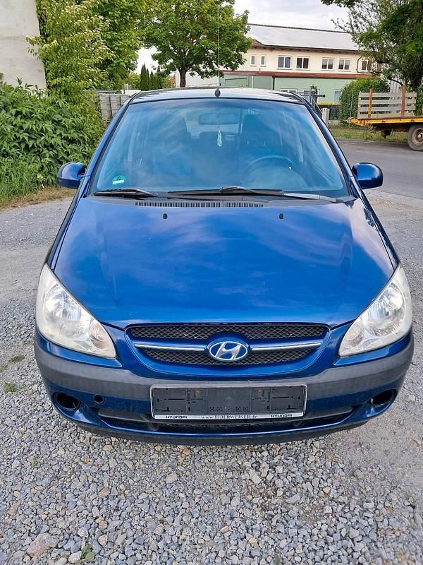 Blau Gebraucht 2007 Hyundai Getz Kleinwagen | 500 € (Guter Preis) - Bild 1/4