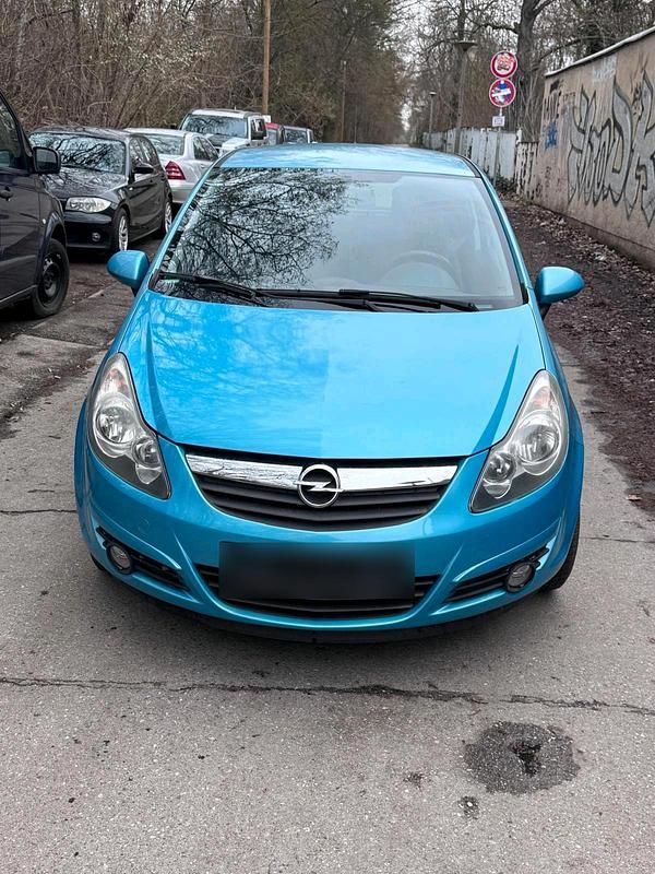 Gebraucht Opel Corsa 75 PS (55 kW) 2010 Blau Kleinwagen