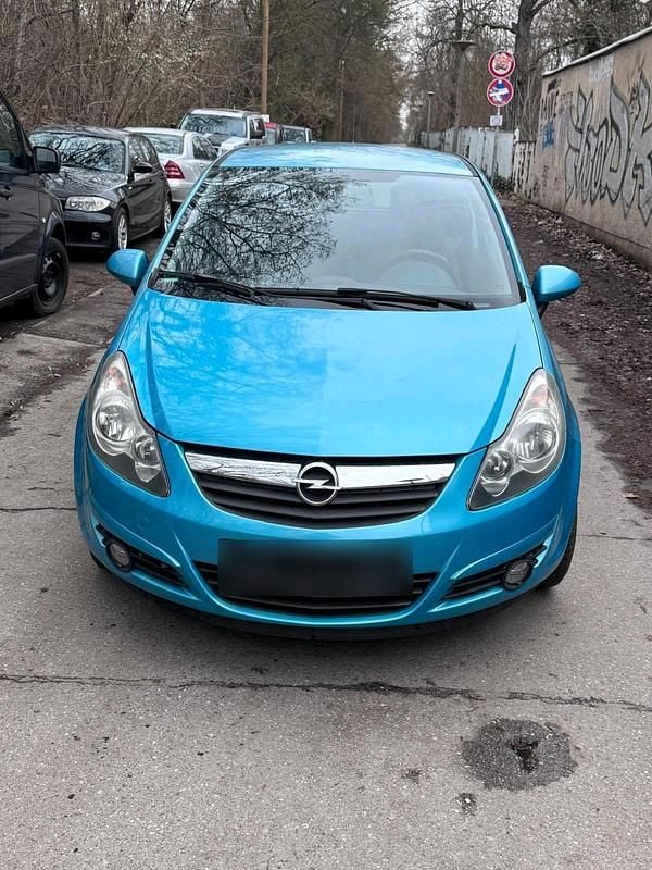 Gebraucht Opel Corsa 84 PS (61 kW) 2010 Blau Kleinwagen