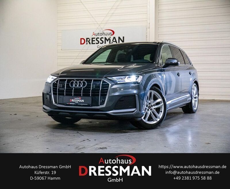 Daytonagrau perleffekt Gebraucht 2022 Audi Q7 S-Line SUV | 53.840 € (Superpreis) - Bild 1/4
