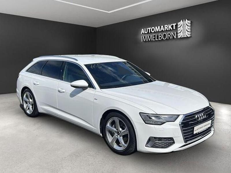 Weiß Gebraucht 2022 Audi A6 S-Line Limousine | 34.500 € (Superpreis) - Bild 1/4