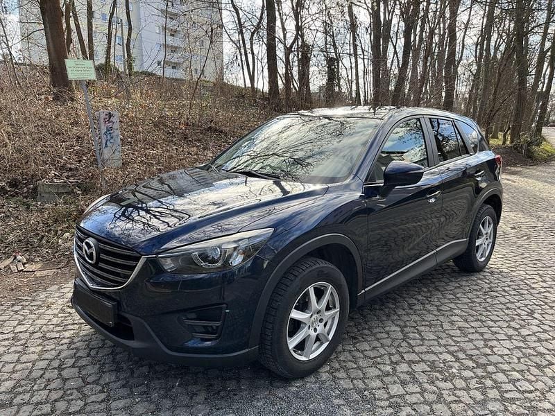 Gebraucht Mazda CX-5 Exclusive-Line 160 PS (117 kW) 2016 Blau SUV